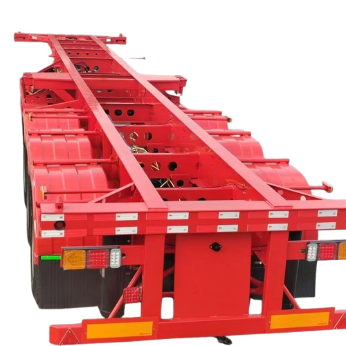 Skeleton semi-trailer